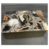 Geode and metal box
