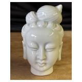 Vintage Japanese porcelain geisha girl figurine