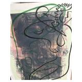 Jean Negulesco doubled sided serigraph