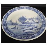 Signed Boch Delffs Belgium platter