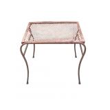 Vintage outdoor metal side table