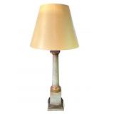 Vintage MCM style wood table lamp