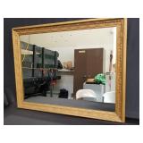 Large framed mirror