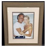 Framed  Mohamed Hadid photograph