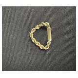 14kt gold ring size 5 1/2"