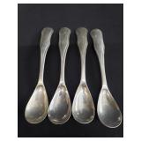 Sterling silver hallmarked spoons