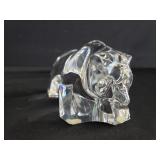 Baccarat crystal bear cub oursons Wallstreet