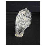 Vintage Baccarat crystal porcupine art glass