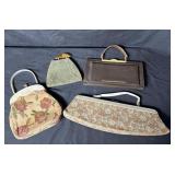 Collection of vintage purses