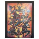 Marvel Spider-Man 3-D framed poster