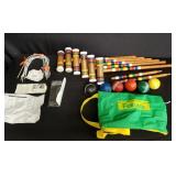 Vintage Forster croquet set