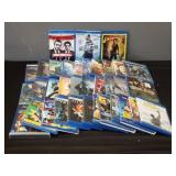 Group of Blue- Ray, Hi def DVD