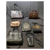 Group of purses: Bernini, Jaclyn Smith, Aldo and