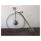 Metal bike decorative sculpture, made in India