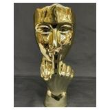 Ceramic abstract face