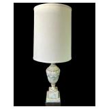 Vintage marble table lamp