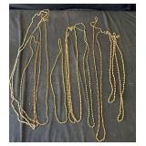 Group of 10 vintage beaded necklaces