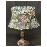 Tiffany style glass lamp