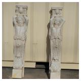 Five pcs  Poseidon and Venus culture marble