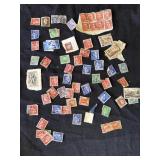 Group of vintage stamps