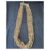 Group of 15 vintage beaded necklaces