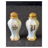 Pair of vintage M. Heuser salt & pepper shakers