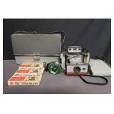 Vintage Polaroid camera w/ case