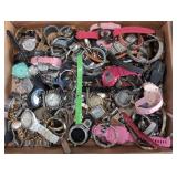 Large group of watches. Box lot. Assorted brands,