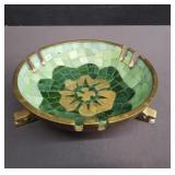 Salvador Teran Mexican modernist brass mosaic