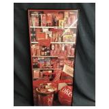 Coca Cola poster print in frame