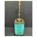 Stiffel mid century modern glazed ceramic and