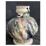 Multi color Italian flower vase