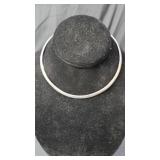 Sterling silver (925) choker necklace, Italy