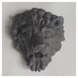 Vintage lion Cement wall decoration