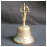 Vintage Asian brass bell