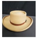 Vintage Valentine the Hatter beaver hat w/ box