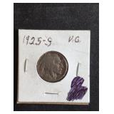 1925-S Buffalo Nickel coin