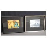 Pair of signed prints