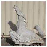 Large horse  stone statue