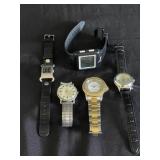 Group of  menï¿½s prop watches
