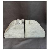 Stone bookends