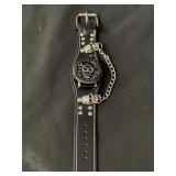Gothic skull  stainless watch