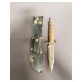 Vintage Japanese survival knife w/ sheath