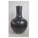 Vintage large Asian signed  pottery vase