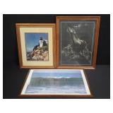 Bundle of print, photograph, lithograoh