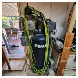 PUMA 5hp air compressor and hose