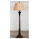 Vintage barley twist floor lamp