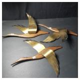 Masketeers mid century bird wall art