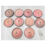 Group of 10 official soapbox derby tires