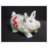 Vintage Botay Pottery piggy bank